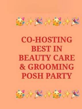 TAG ME! Co-hosting Best In Beauty & Grooming Posh Party Today!